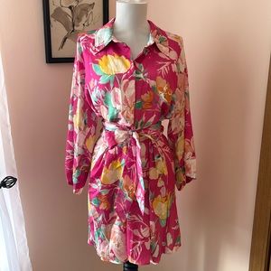 NWT Size Large ZARA Kimono Dress